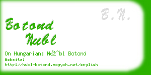 botond nubl business card